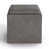 Distressed Slate Gray Faux Leather