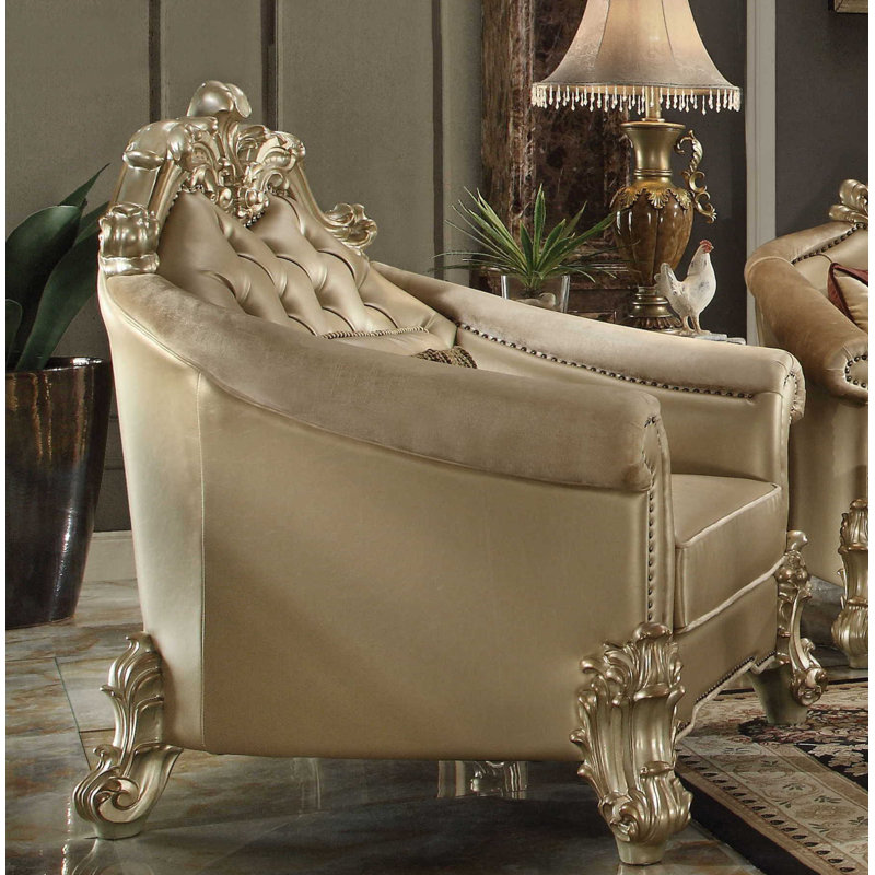 Fauteuil club Carlene, Similicuir os