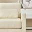 Fauteuil rembourré moderne et confortable en chenille avec structure en bois massif, idéal pour le salon, la chambre à coucher et le bureau-876083036