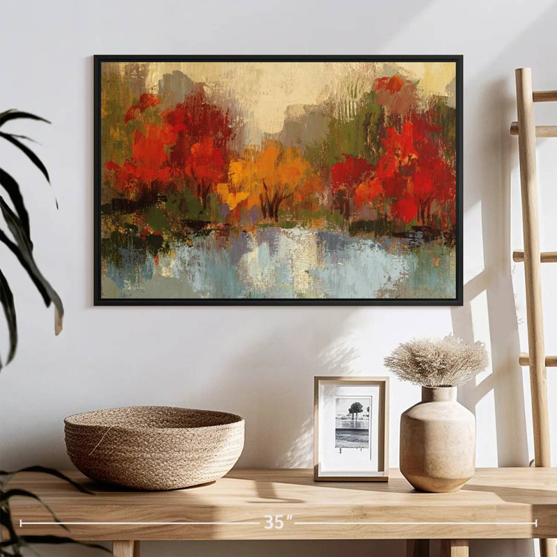Avery Fall Riverside I, 17" H x 25" W