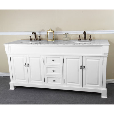 Olivia 72'' Double Bathroom Vanity with Top