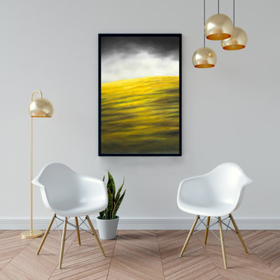 «Yellow Hill» sur toile
