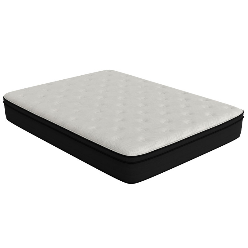 Matelas à plateau-coussin en mousse à mémoire de forme 12 po Euro