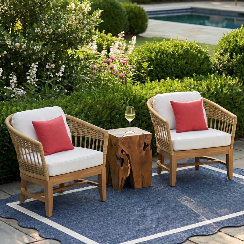 Dunkirk Premium All-Weather Wicker Outdoor Lounge Chair , Sunbrella® Cushions Included