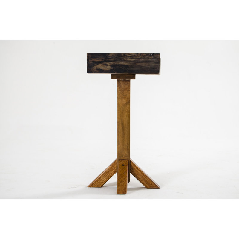 Table de bout en bois massif Quinata