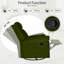 Fauteuil inclinable et pivotant manuel-2037409120