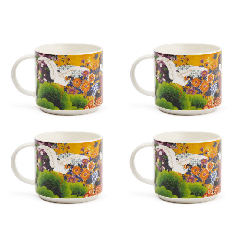 Kimono Porcelain Teacup