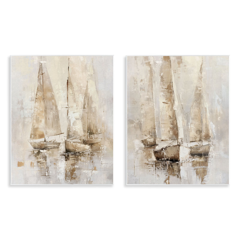  «Neutral Toned Sail Sailers» par Nina Blue