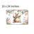 Bunny on Swing Bath Mat, 16 x 24 inch