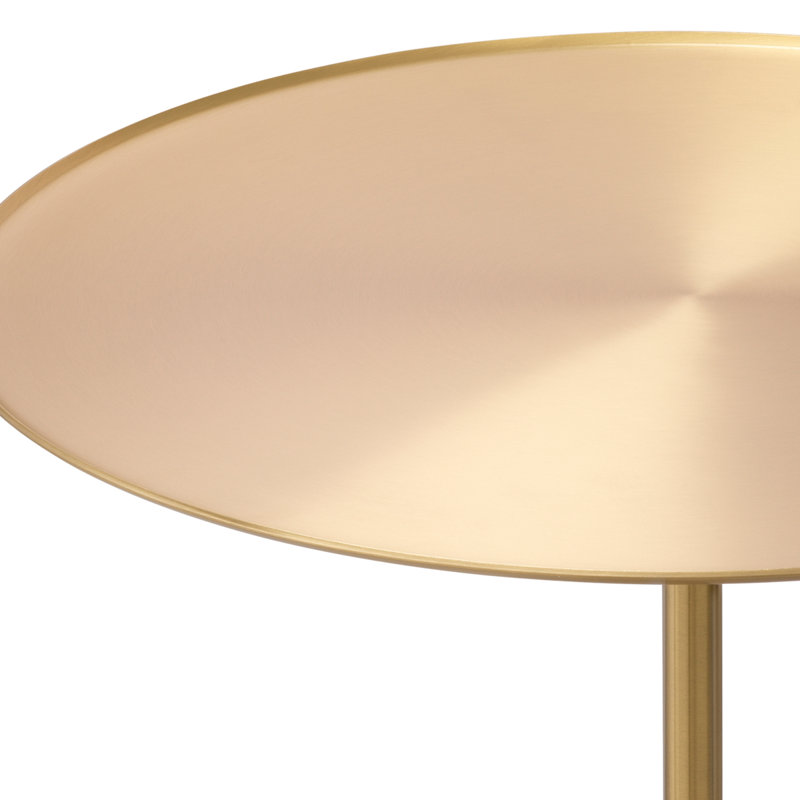 Cole Stainless Steel Top End Table