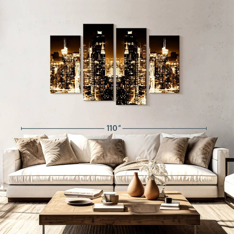 Keesha NYC Reflection - horizon de la nuit II