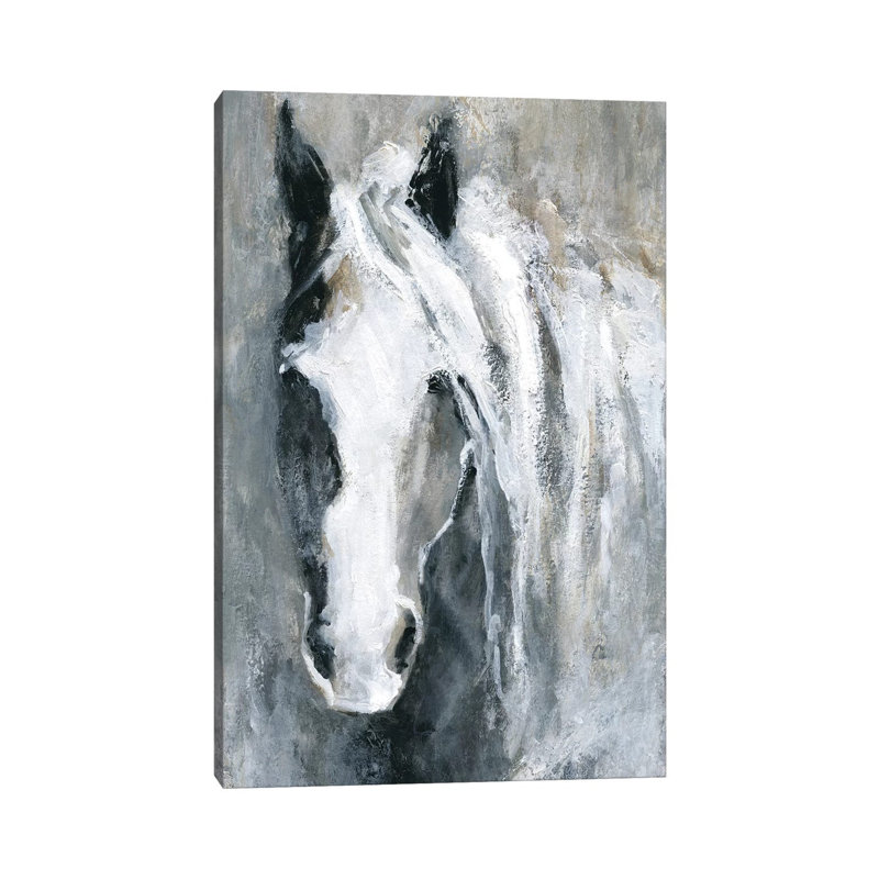 Morning Greeting by Carol Robinson - Painting on Canvas, Wrapped Canvas, 20.32 cm H x 30.48 cm W