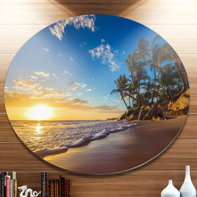 Woodford " Paradise Tropical Island Beach Sunrise "