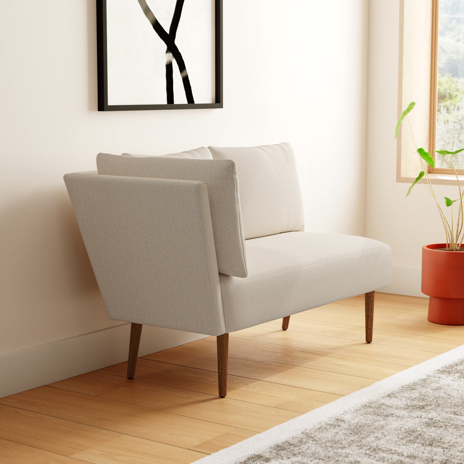 Nalaya Bench, Cream