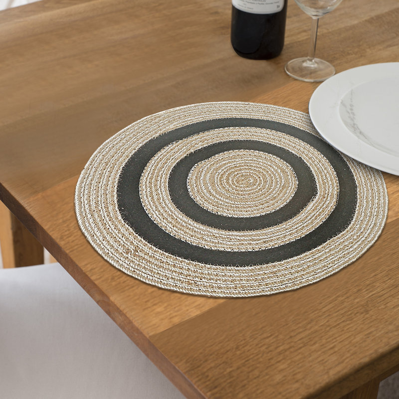 Jute Geometric Placemat