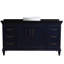 Ensemble de meuble-lavabo de salle de bain simple 61 po Ruskin-1682150935-1682150932
