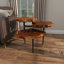 Table d'appoint en bois de teck Loucks