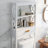 Versatile Bathroom Storage Cabinet With Drawer And Shelves, Space-Saving And Functional Design.