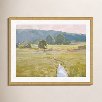 Summer Pasture II Painting by Stephen Calcasola