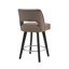 Ensemble de 4 tabourets de bar rotatifs 26,4 po, 4 pieds en bois massif noir et repose-pieds à anneau en métal-1487483732-1487483733