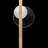Selene Wrought Iron LED Flush Mounted Sconce-84975500-84975499