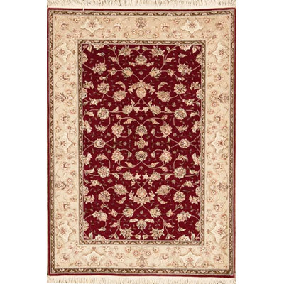 Wool Floral Area Rug