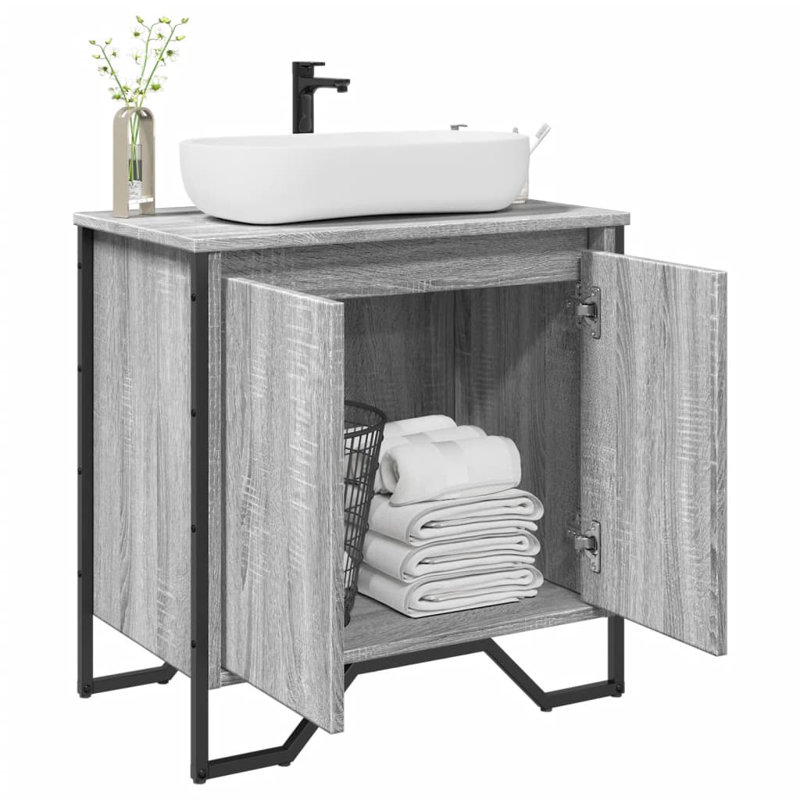 11-5 Under Sink Cabinet, Grey/Sonoma
