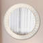 Huldar Glass Flat Wall Mirror