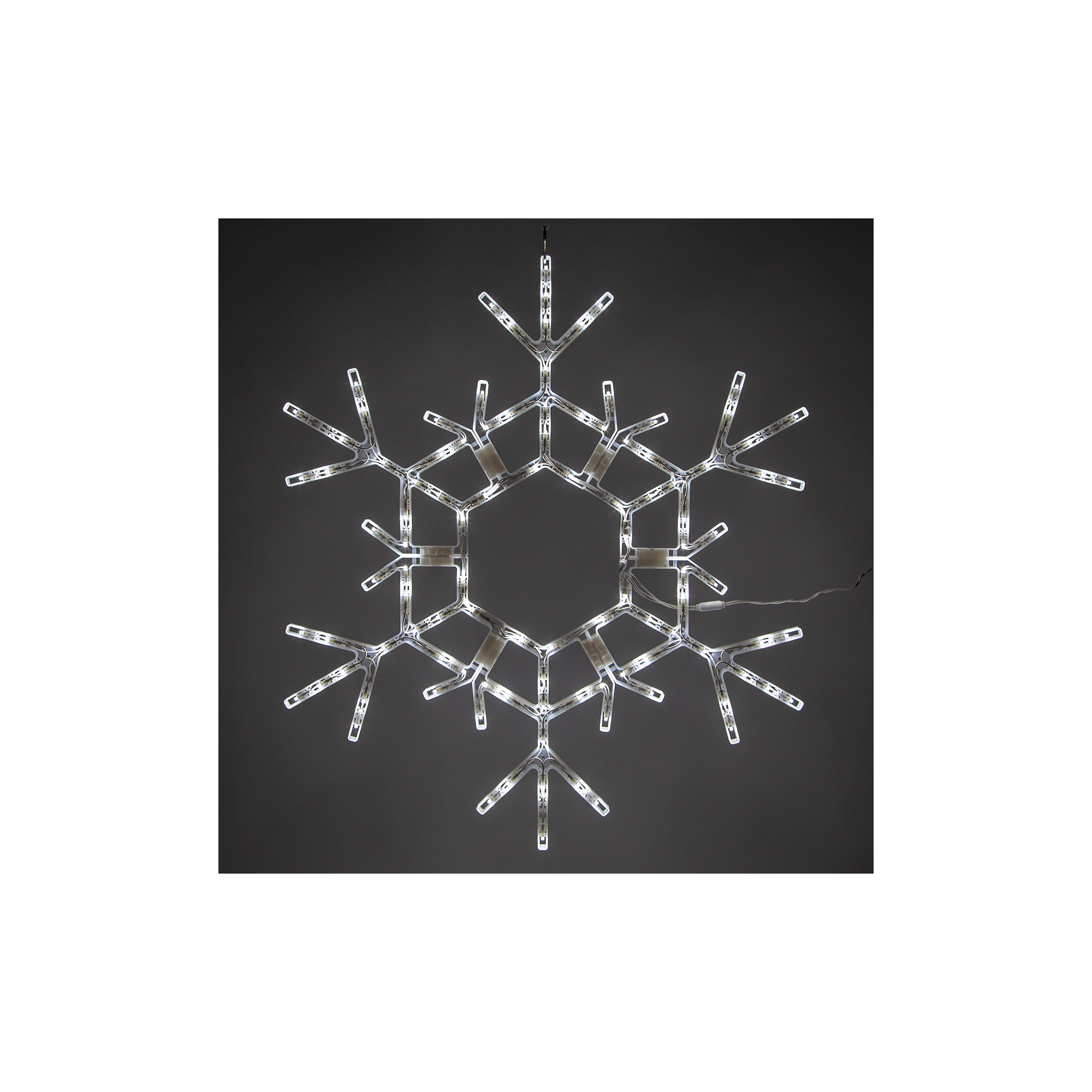 LED Folding Snowflake, 36" H, Cool White