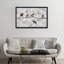 Mourning Dove Group in Winter, Nouvelle-Écosse, Canada II par Scott Leslie - reproduction de photo sur toile tendue-72569234-72569232-72569233