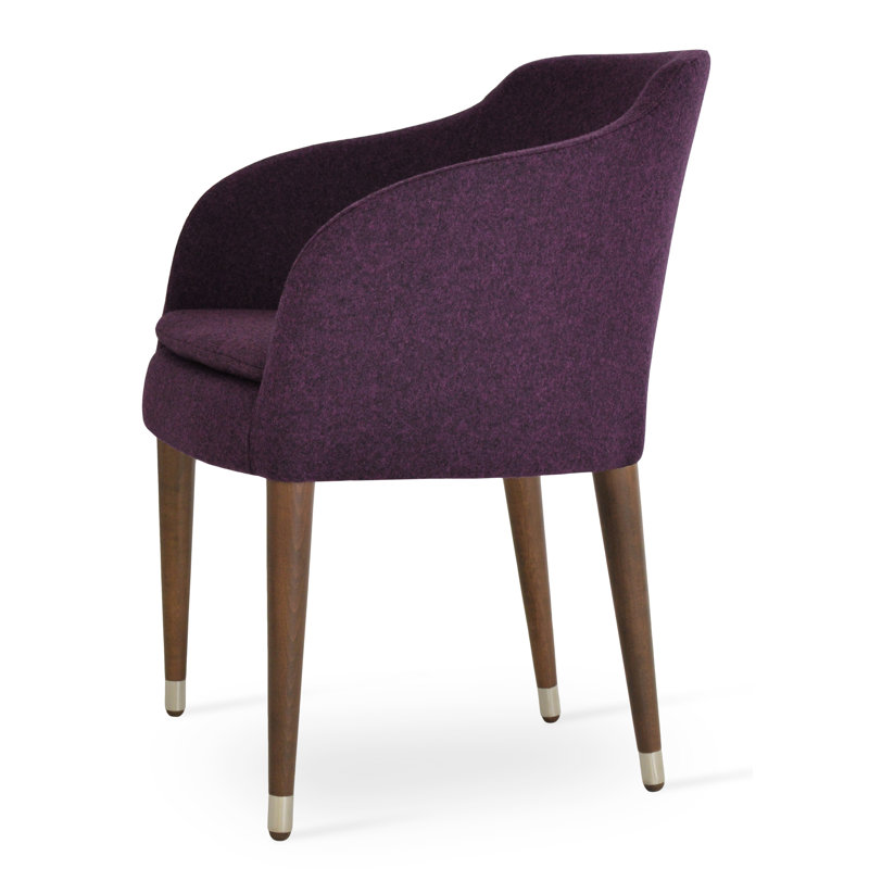 Chaise de salle à manger Buca, Marron profond