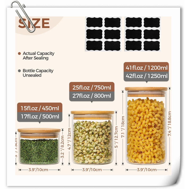 Glass Food Storage Container