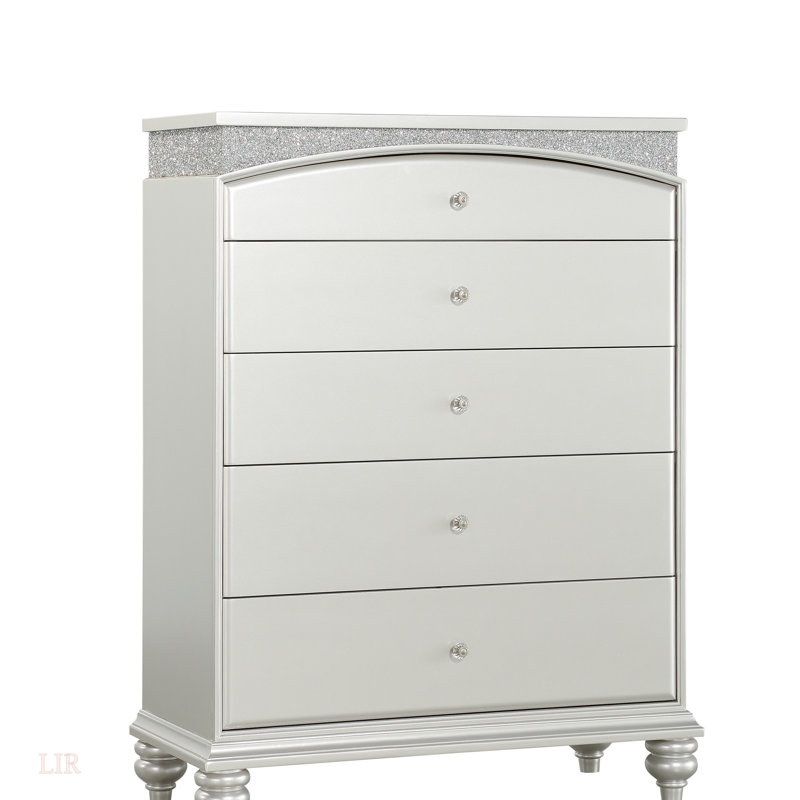 Commode à finition platine Maverick
