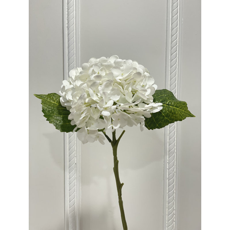 Silk Hydrangea Arrangement, White