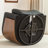 Delwood Faux Leather Modern & Comfort Swivel Barrel Chair-1199035857