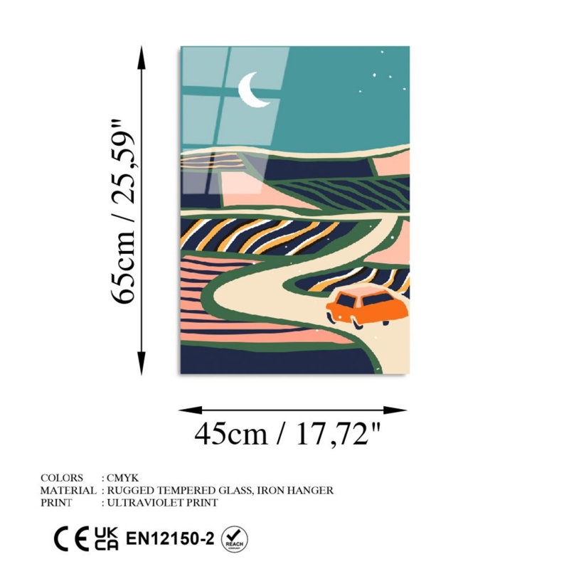 Boze 1 Piece Wall Art