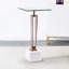 Table de bout en verre 23 po