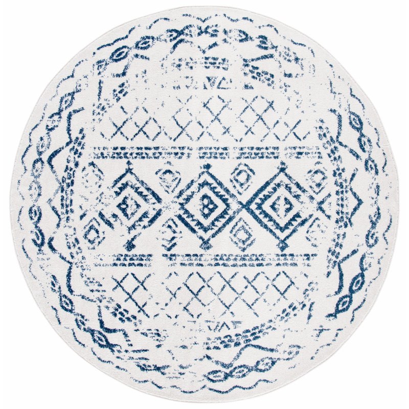 Stryker Performance Southwestern Rug, Round 6'7"