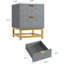 40cm W Bedside Table