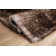 Tapis blanc / brun Waylon Flokati