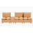 Comfortable Three-Seater Sofa with Storage and Adjustable Backrest for Relaxation-1657342724
