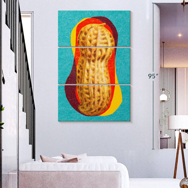 Yarlin Peanut, 74" H x 48" W