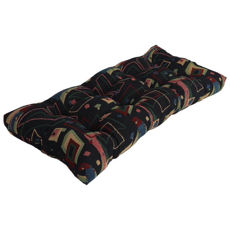 42-Inch By 19-Inch Tufted Tapestry Loveseat Cushion