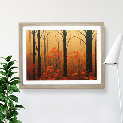 The Brave Autumn Forest - Framed Print