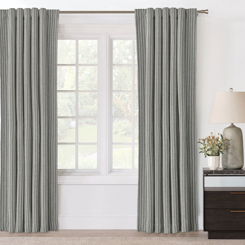 Rideau obscurcissant 100% polyester Taos, L 48 po x L 96 po