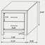 Brantford 2-Drawer Nightstand-287146225