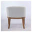 Chaise de salle à manger rembourrée Mid-Century