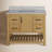 Gola 42'' Single Bathroom Vanity with Carrara Marble Top