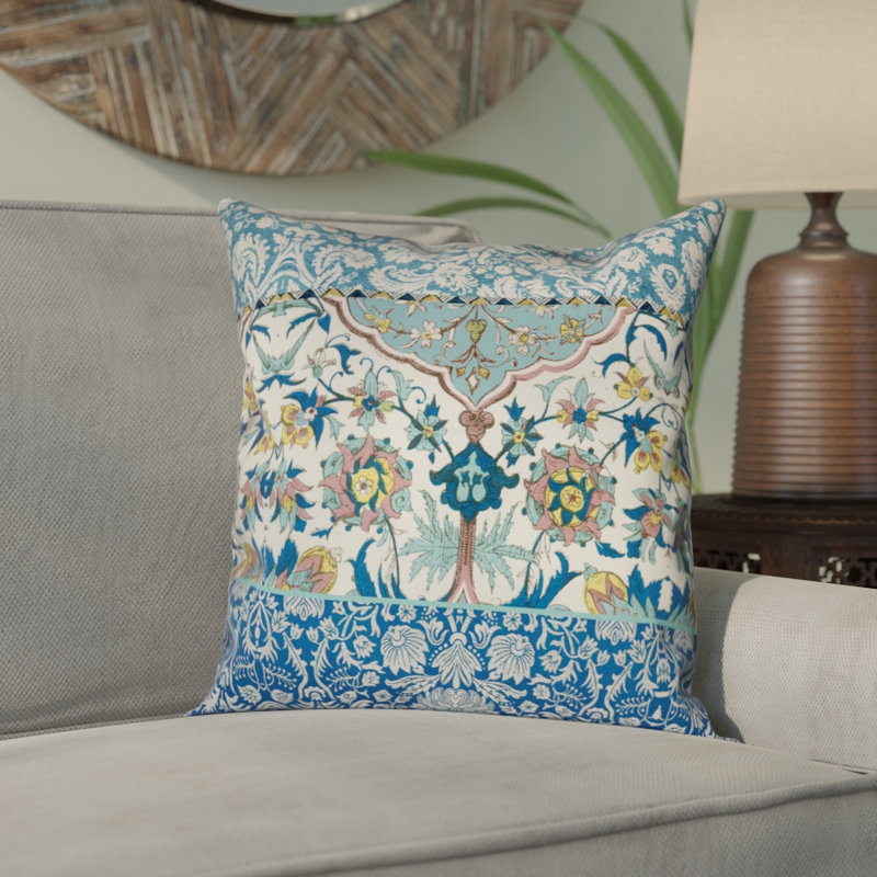 Coussin décoratif bleu royal Royal, H 18 po x l 18 po