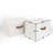 Collapsible Fabric Storage Bin with Lid and Handle-1153938117